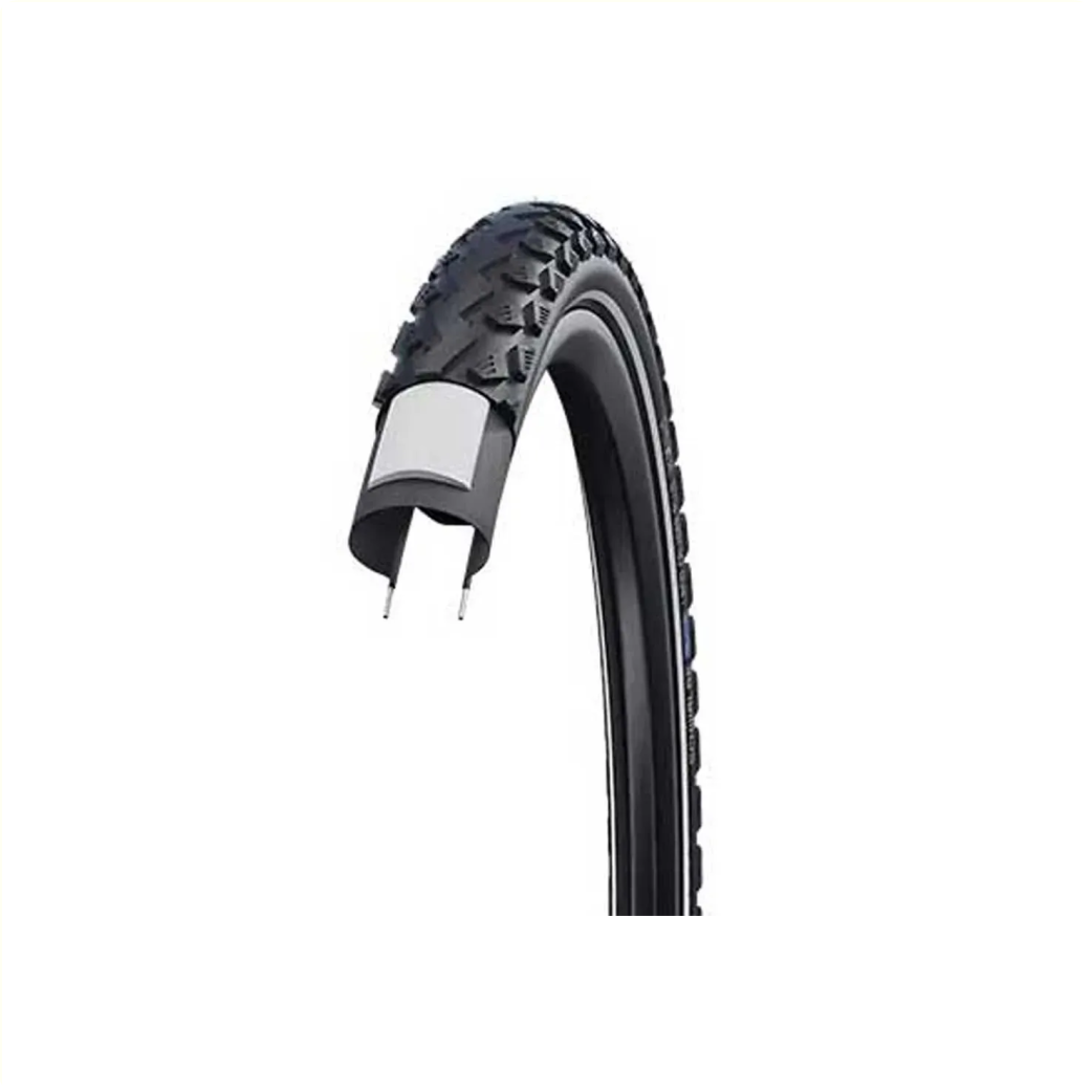 Schwalbe Buitenband  Land Cruiser Plus (3mm Puncture-guard) - Zwart met reflectie - 28x2.00 / 50-622