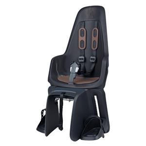 Bobike Achterzitje ONE Eco Maxi E-BD Black/Brown – bagagedrager
