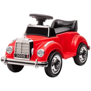 AIYAPLAY Mercedes Benz Design 300 S Kinderrijauto, Rood