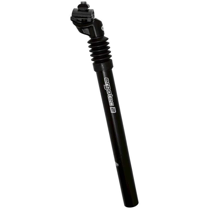 Ergotec zadelpen verend atb sp-3.0 27.2 x 350 zwart