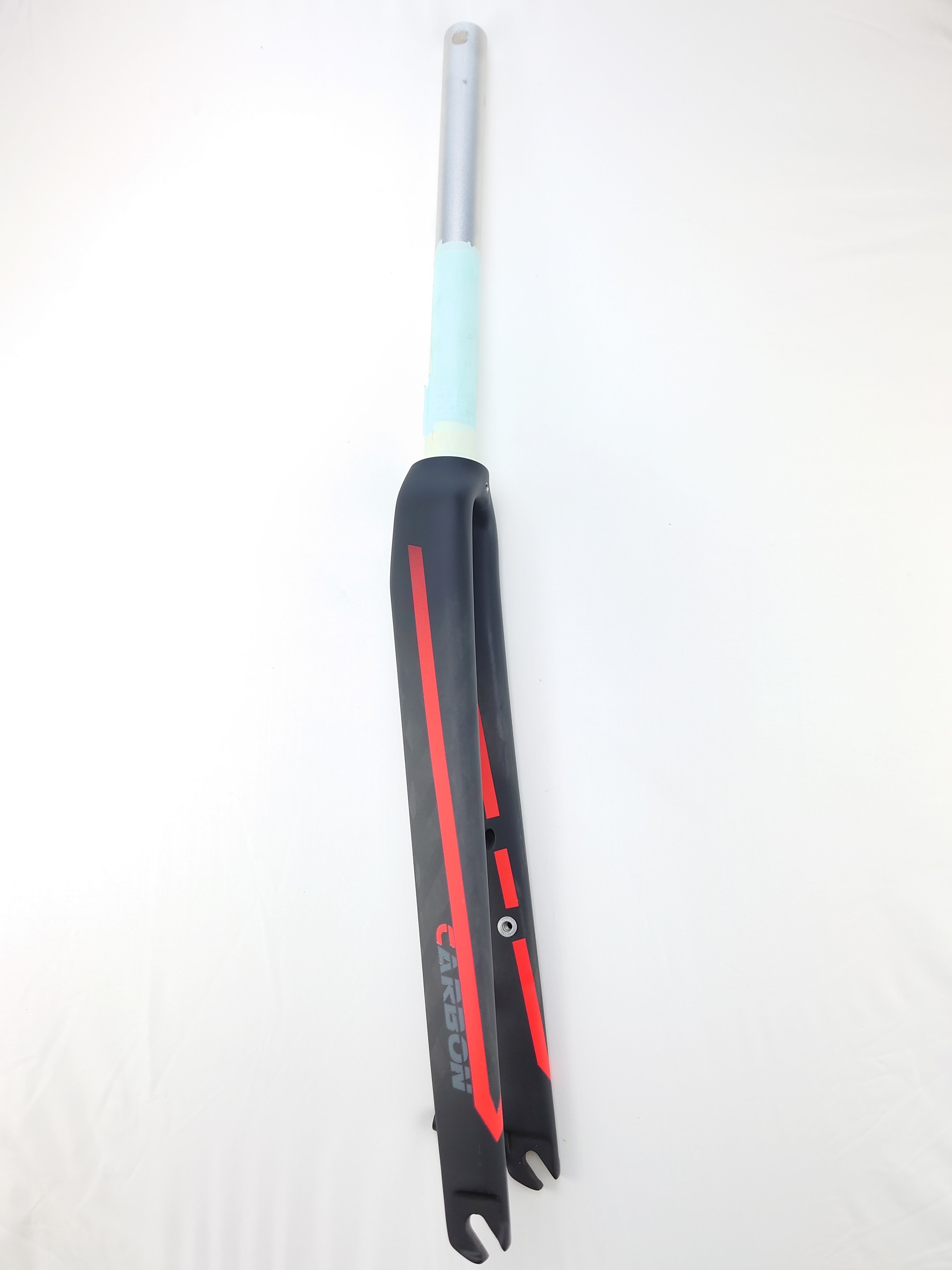 Thompson Vork 28 1 1/8 carbon s-8500 zwart/rood