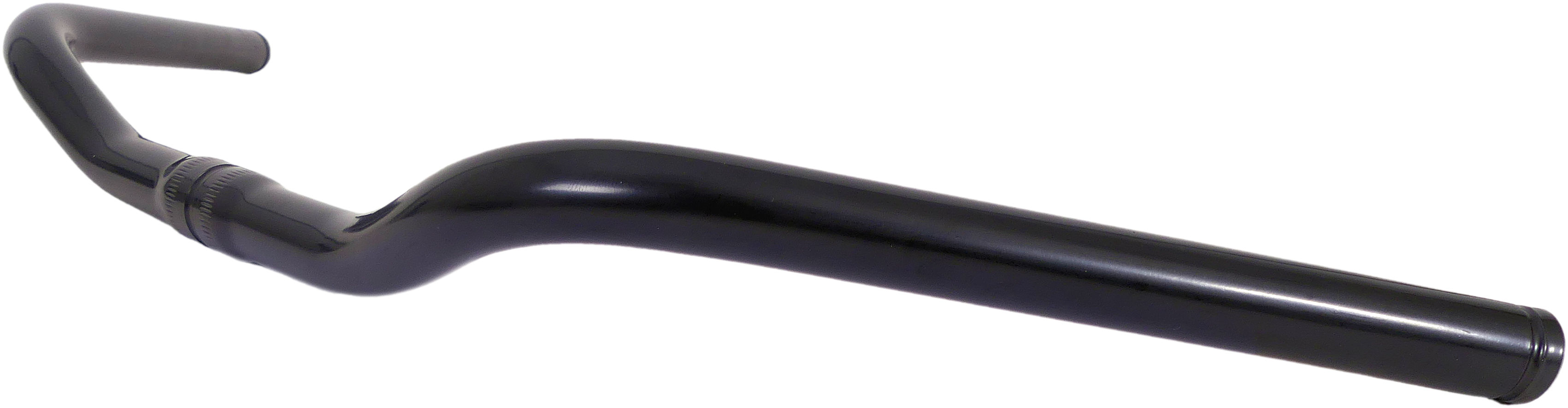 Gazelle stuurbocht voor orange ø25.4/ 585mm met 3 rillen zwart