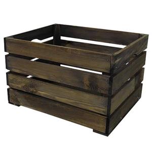 Wicked Houten Fietskrat Groot