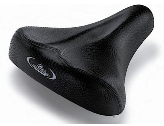 Selle montegrappa 156 pu olanda unisex zadel met strop zwart oem
