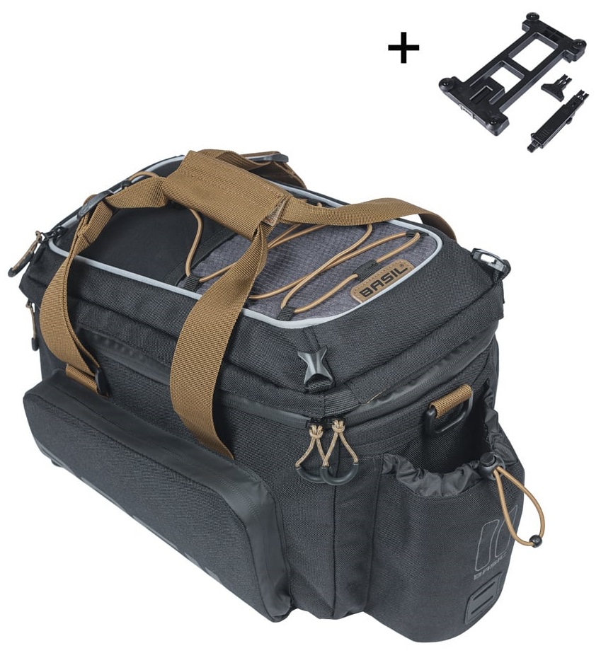 Miles Trunkbag XL Pro MIK 2.0 9-36L Bagagedragertas Black Brown