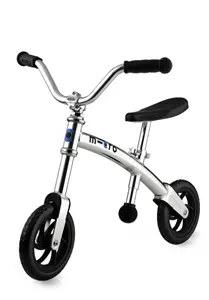 Micro Chopper Zilver - Loopfiets