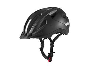 Crivit Fietshelm met achterlicht (Zwart, L/XL)