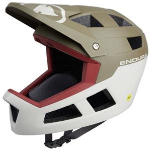 Endura  SingleTrack Full Face Mips Helmet - Fietshelm, grijs