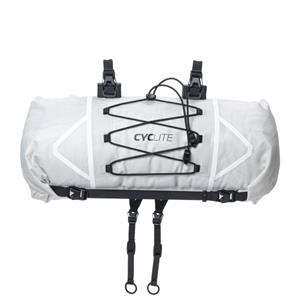 Cyclite  Handle Bar Roll Bag - Stuurtas, grijs/wit