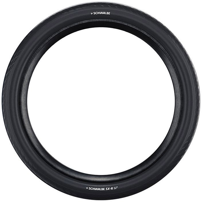 Schwalbe Buitenband 42-406 bmx sx-r perf. zwart/skin vouwband