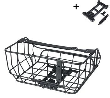 Basil Fietsmand Portland MIK 2.0 25L Zwart