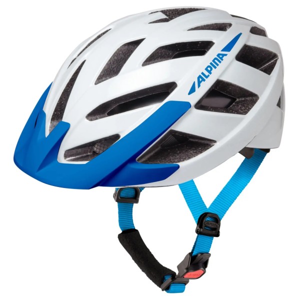 Alpina  Panoma 3.0 - Fietshelm, wit/blauw