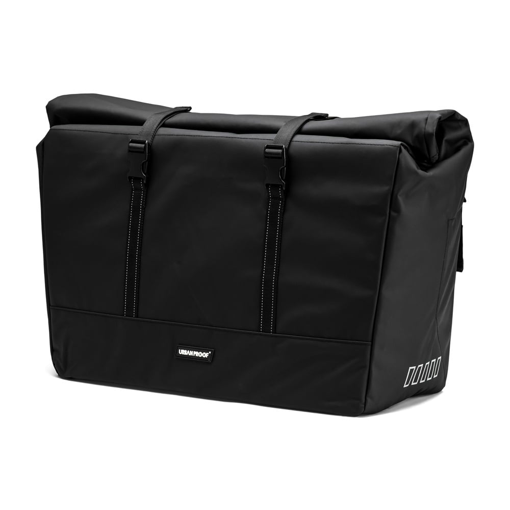 Urban Proof Enkele fietstas Longtail Recycled 60L Zwart