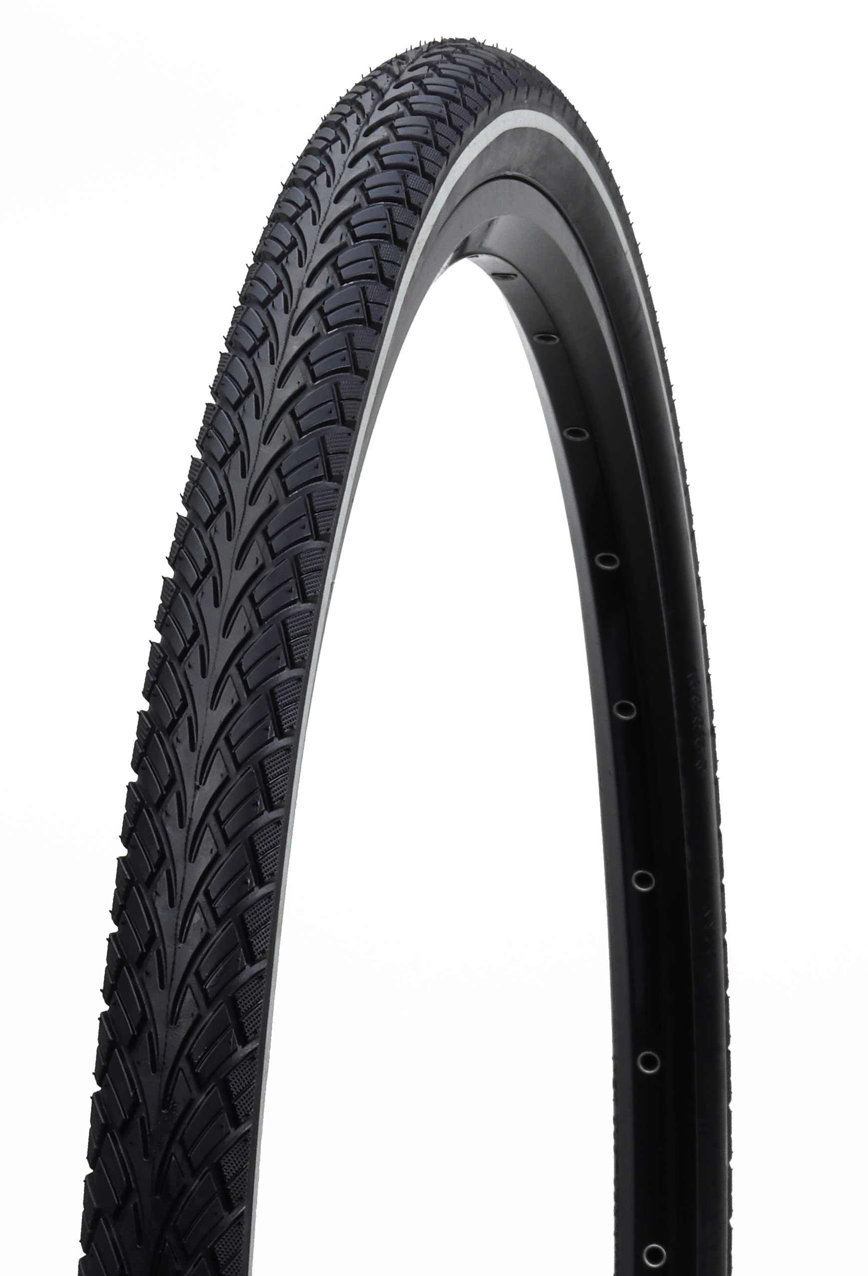 Edge Buitenband street 24 x 1.75 / 47-507mm - zwart met reflectie