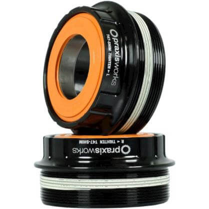 Praxis trapas adapter m24 shimano t47 road/mtb 68-73mm