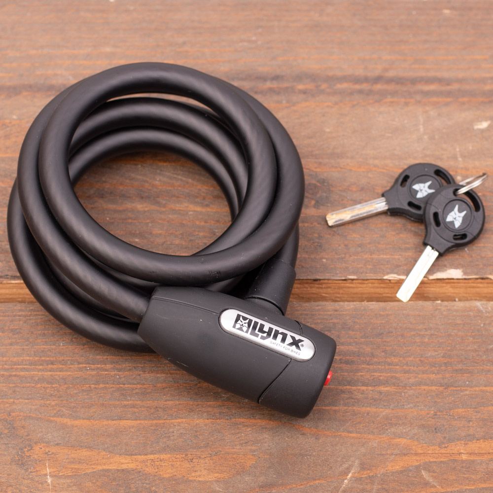 Lynx Kabelslot 180CM lang en 12MM dik