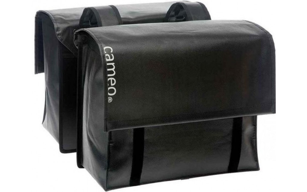 New Looxs Dubbele Fietstas Cameo Bisonyl 46L - Zwart