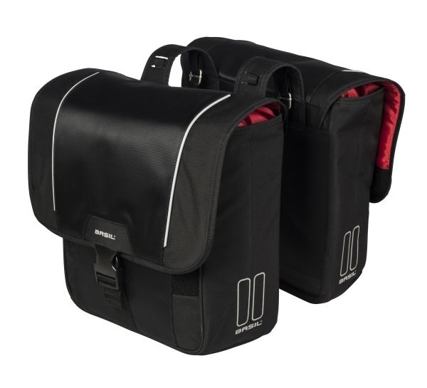 Basil Dubbele Fietstas Sport Design 32L Zwart