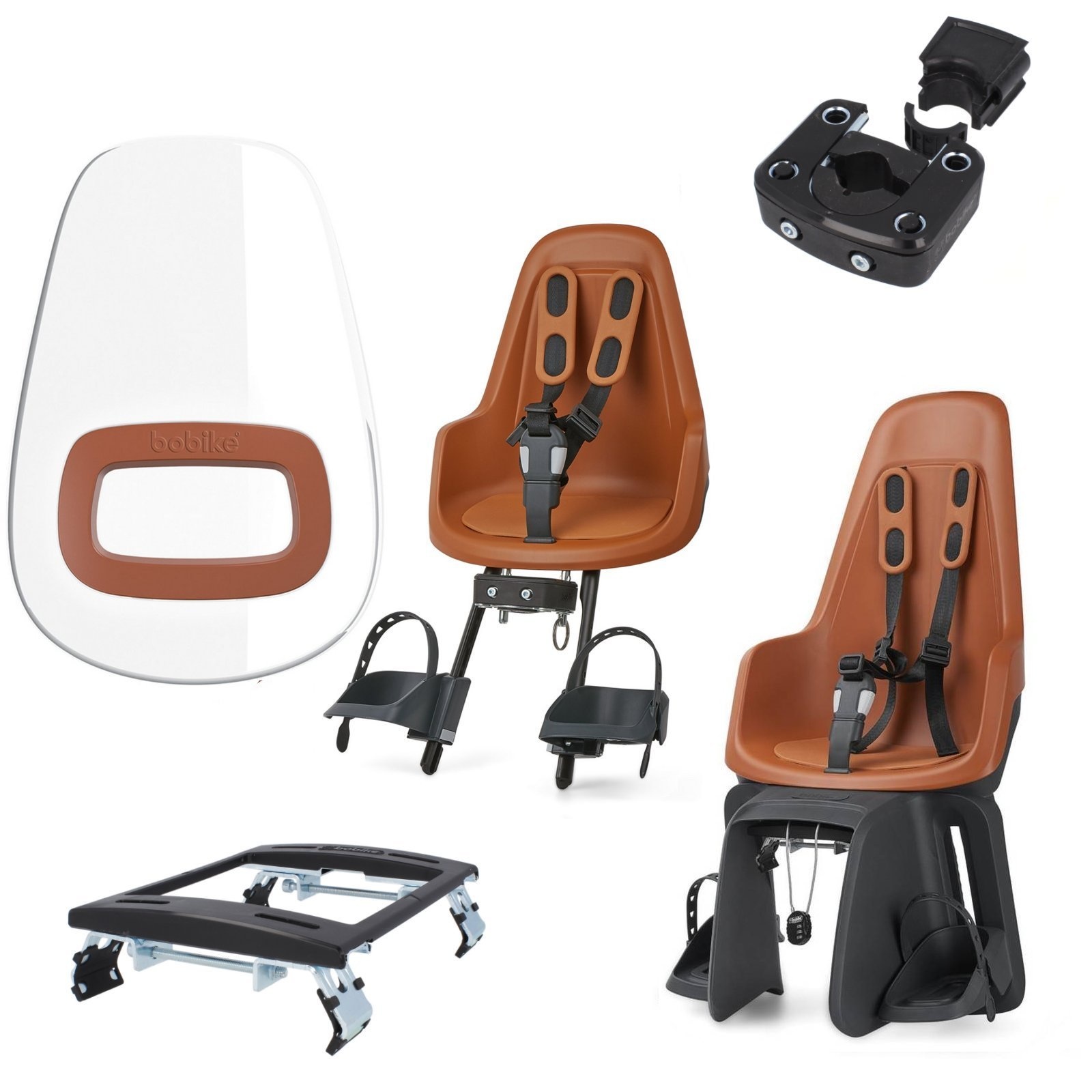 Bobike One compleet pakket met extra voordeel Chocolate Brown