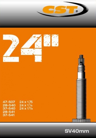 CST Binnenband 24 x 1.75/1 3/8 (28/47 507/541) FV 40 mm