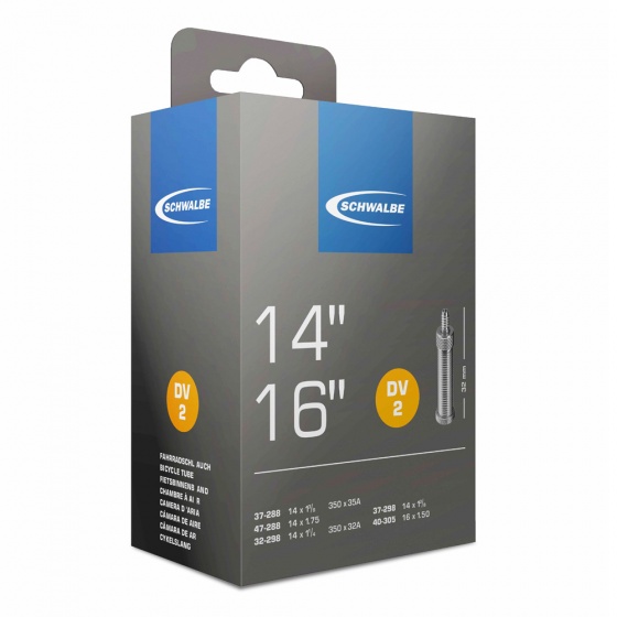 Schwalbe binnenband 14/16 inch (37 288/40 305) DV 32 mm