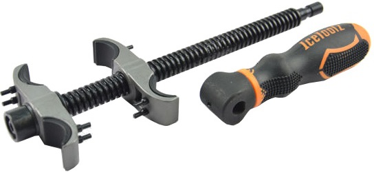 IceToolz frame en vorkuitzetter Xpert 26 cm zwart