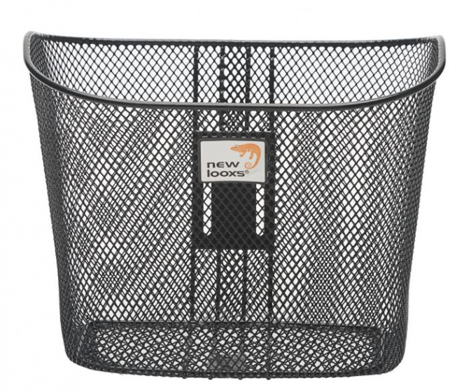 New Looxs fietsmand Toscane voor 19 liter zwart