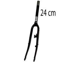 Vork 28 inch 1.1/8 draad zwart