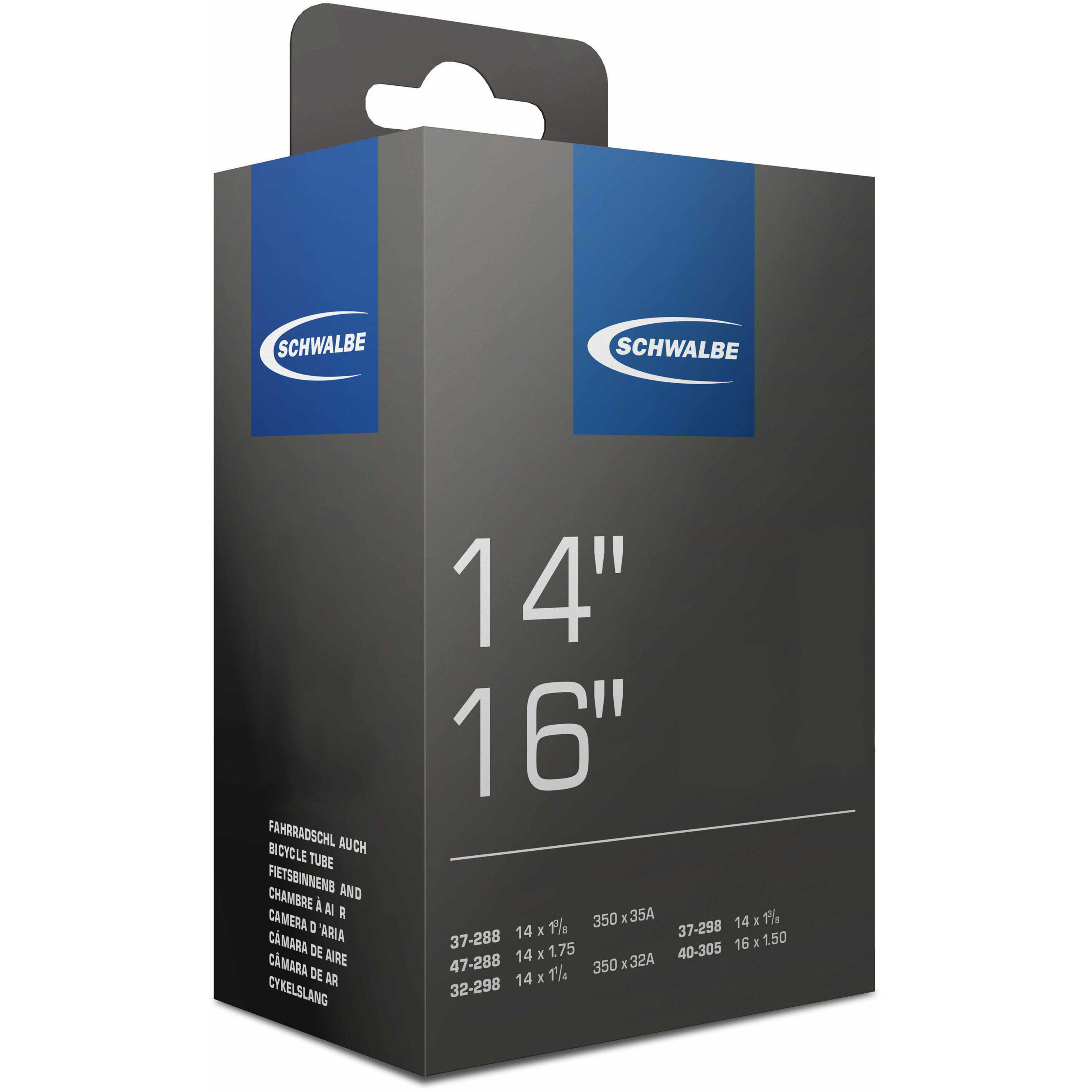 Schwalbe binnenband sv2 14 / 32/47-288/305 40mm ventiel