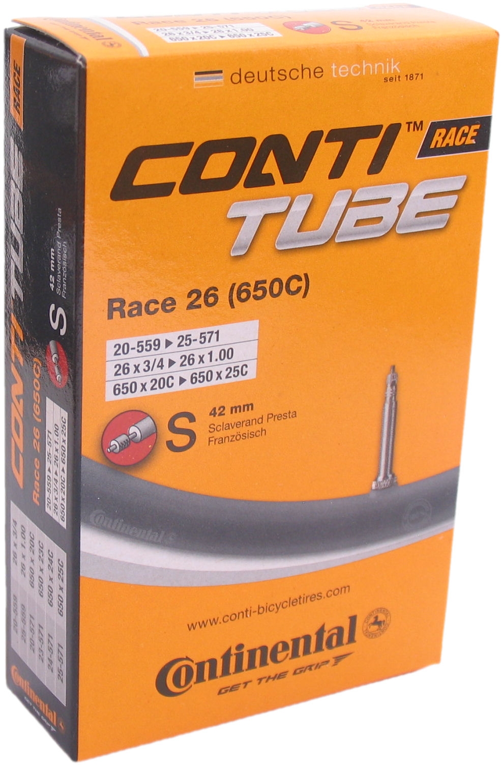 Continental binnenband fv/sv 26 race 20/25-559/571