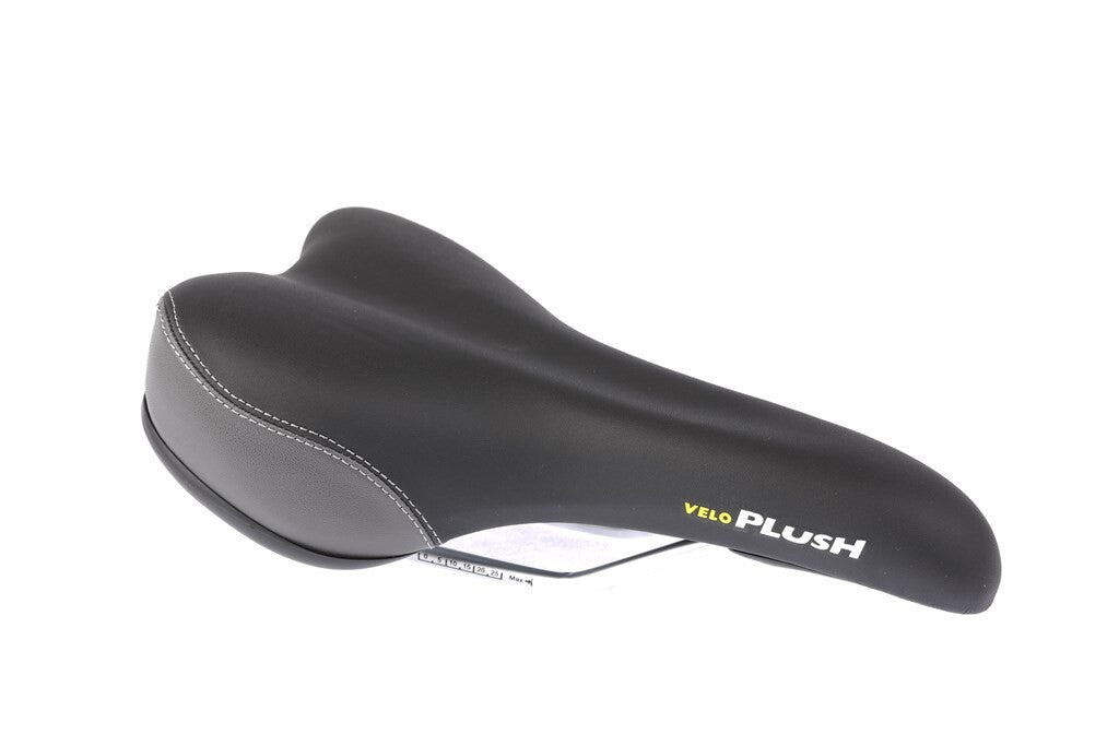 Velo zadel plush sport vl-3011 zwart grijs