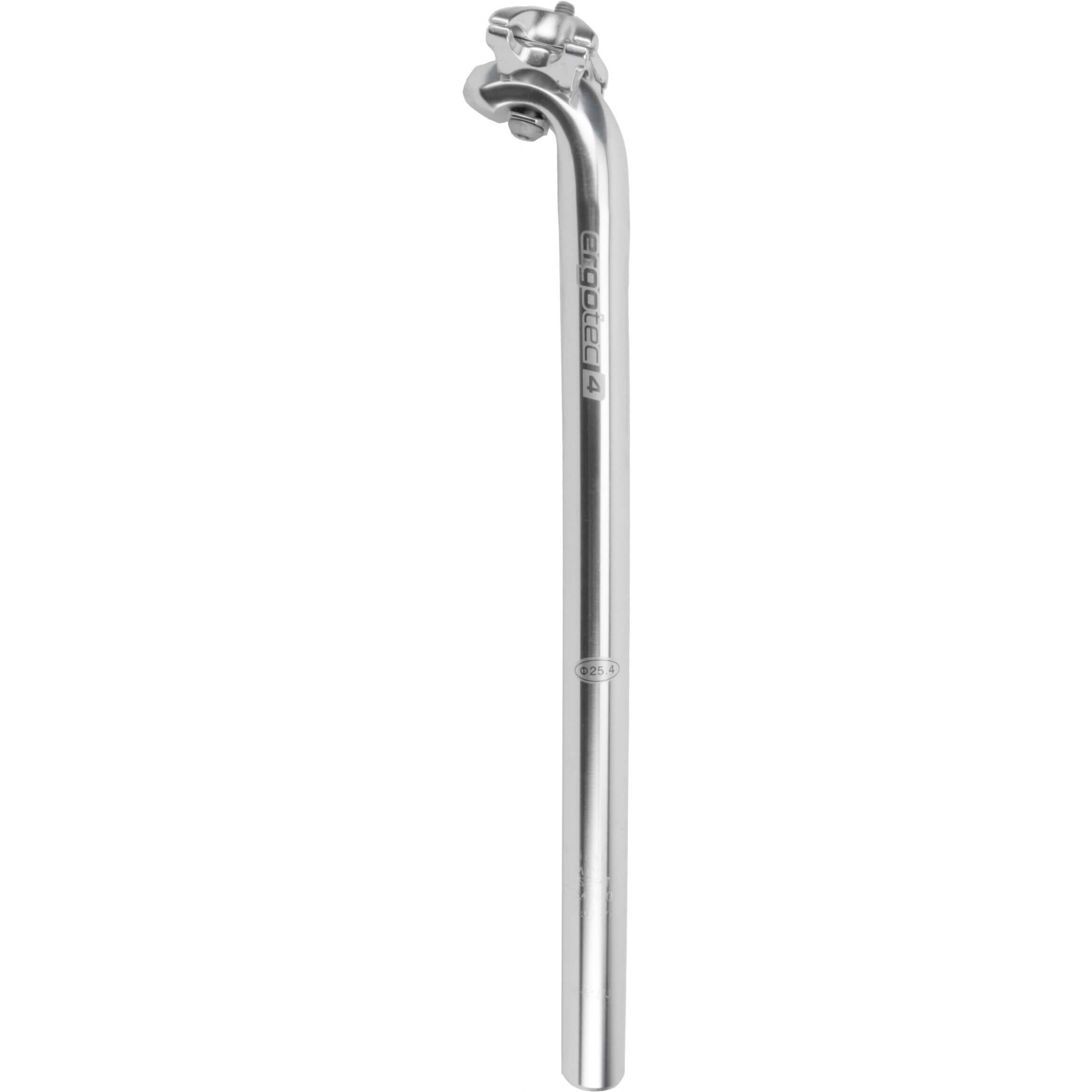Ergotec zadelpen hook 25.4 x 400 offset 25 mm alu