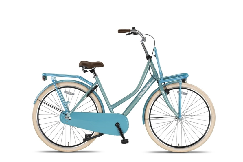 Holland 28 Inch 53 cm Dames Terugtraprem Lichtblauw