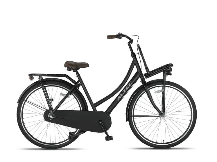 Nostalgia 28 Inch 53 cm Dames 3V Terugtraprem Matzwart