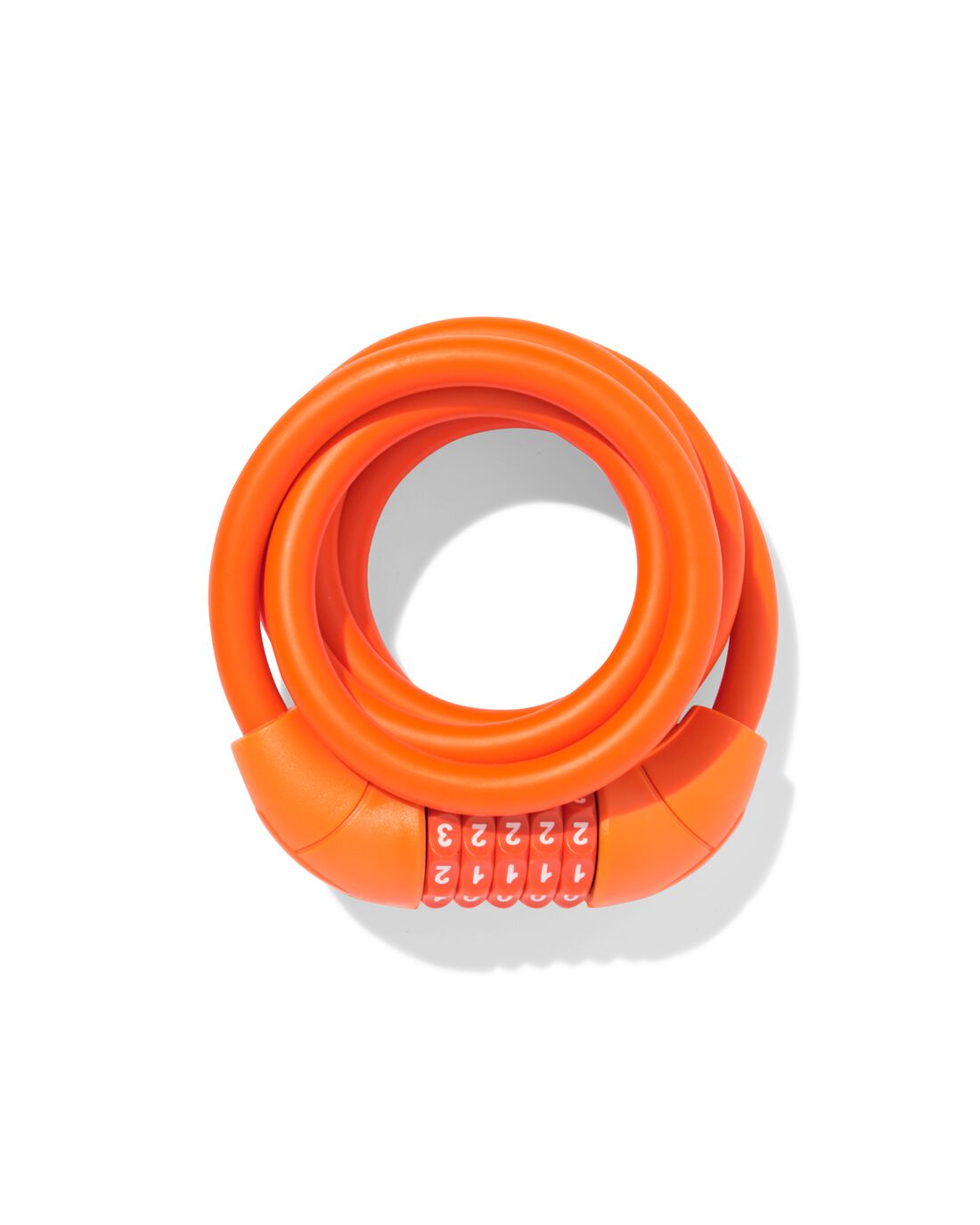 HEMA Spiraalslot 180cm Ø12mm Oranje