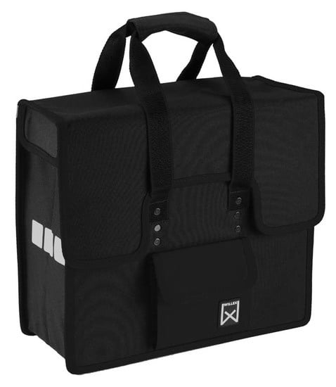 Willex Enkele fietstas/ Shopper 18L Zwart