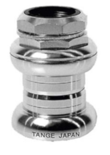 Tange Seiki balhoofd cartridge seiki aluminium 1 inch zilver