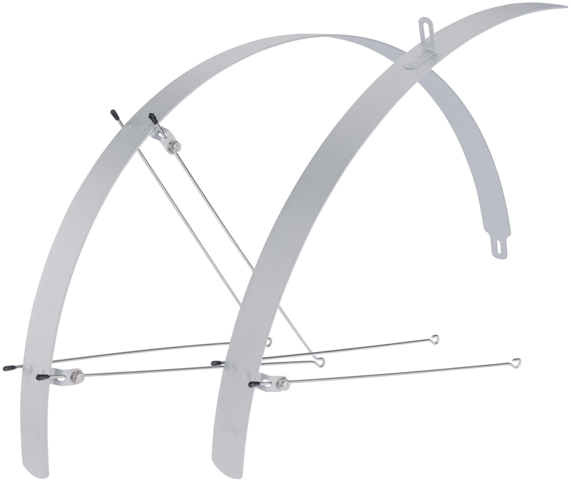 CONTEC Ct fender set flat fender 28 32mm alu black