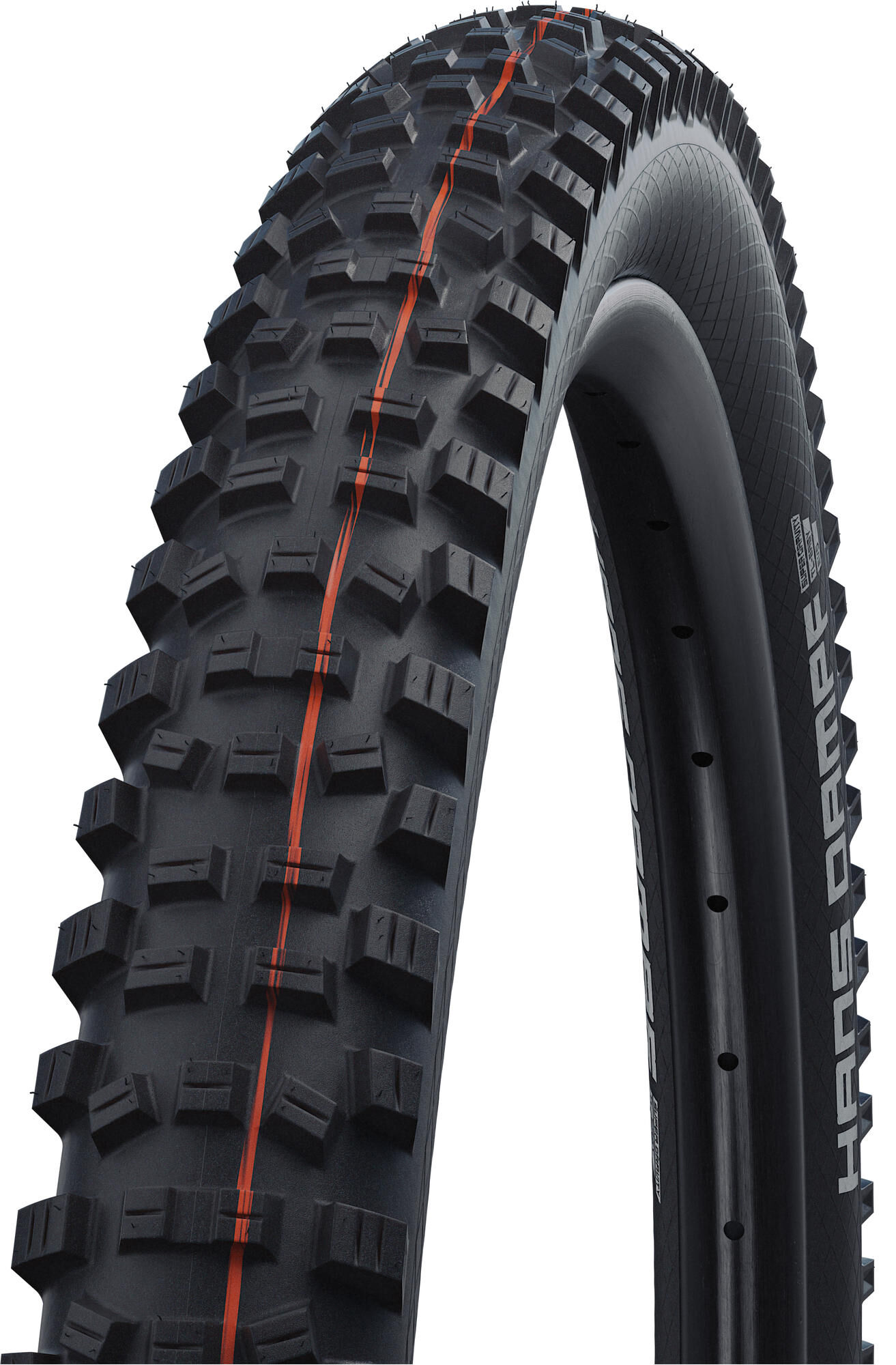 SCHWALBE Vouwband hans dampf super trail 27.5 x 2.35 / 60-584 mm - zwart