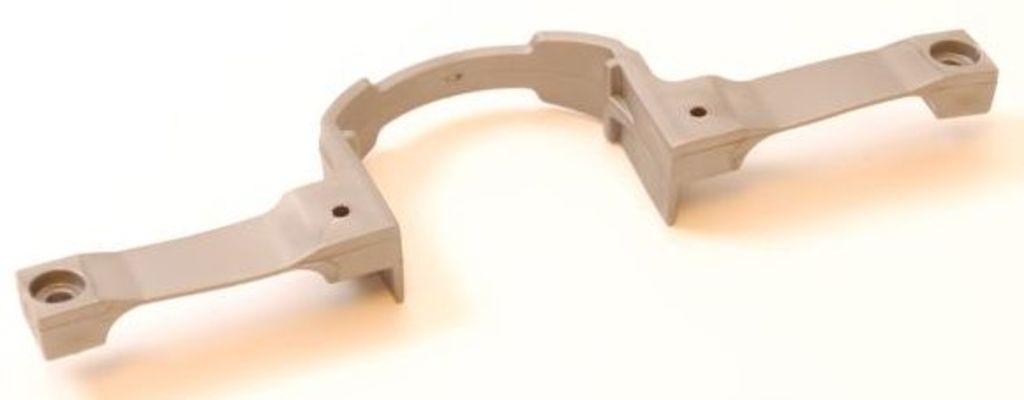 SPATBORD NOA DRAGERBEVESTIGING 50/14MM ZILVER