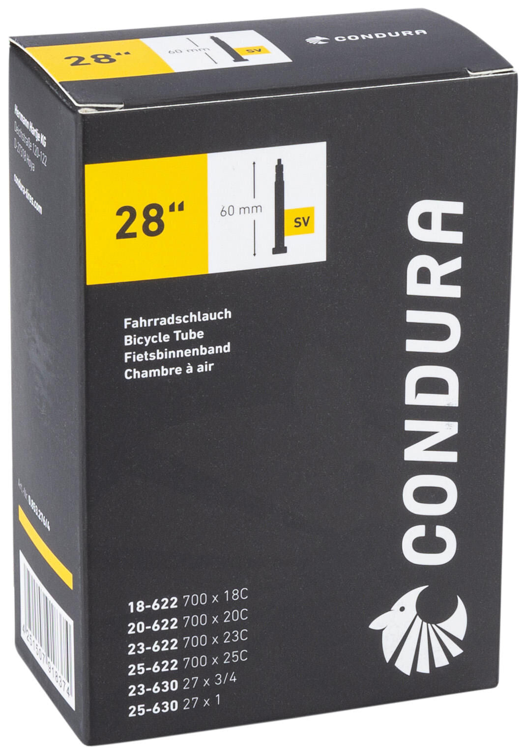 CONDURA Tube 28 sv60 18/25-622/630