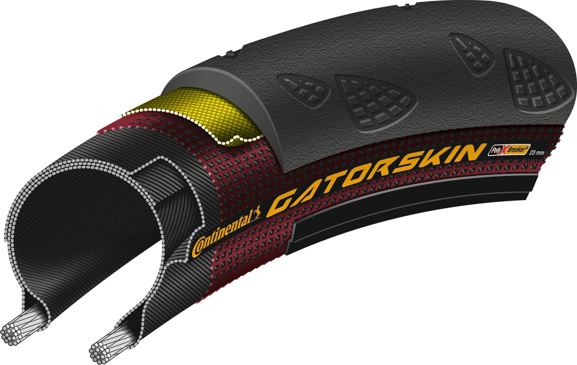 Continental buitenband gatorskin conti tire gatorskin 28-559 b/b