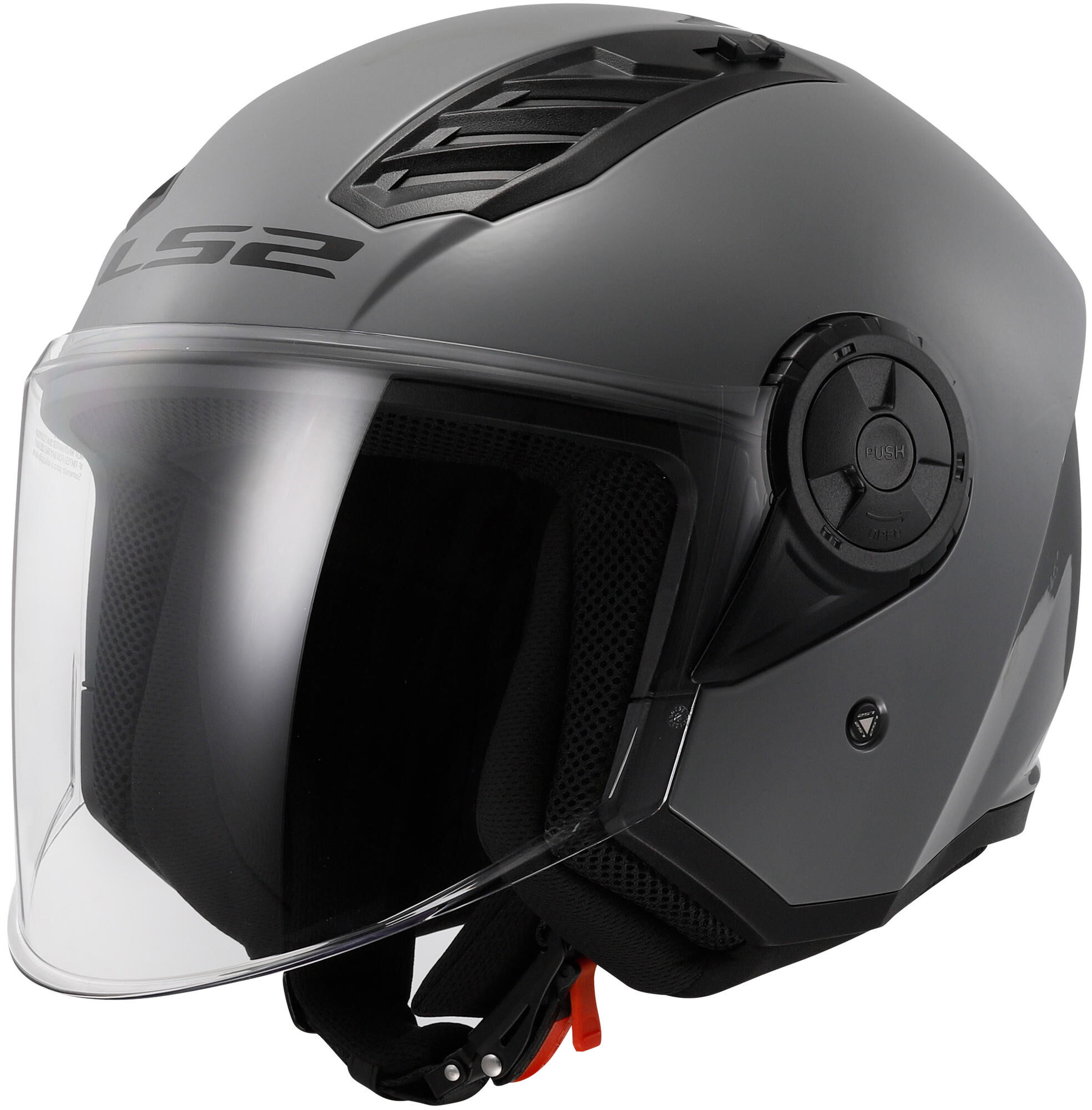 LS2 of616 airflow ii solid jethelm helmet of616 airfl.ii solid xl nardo grey