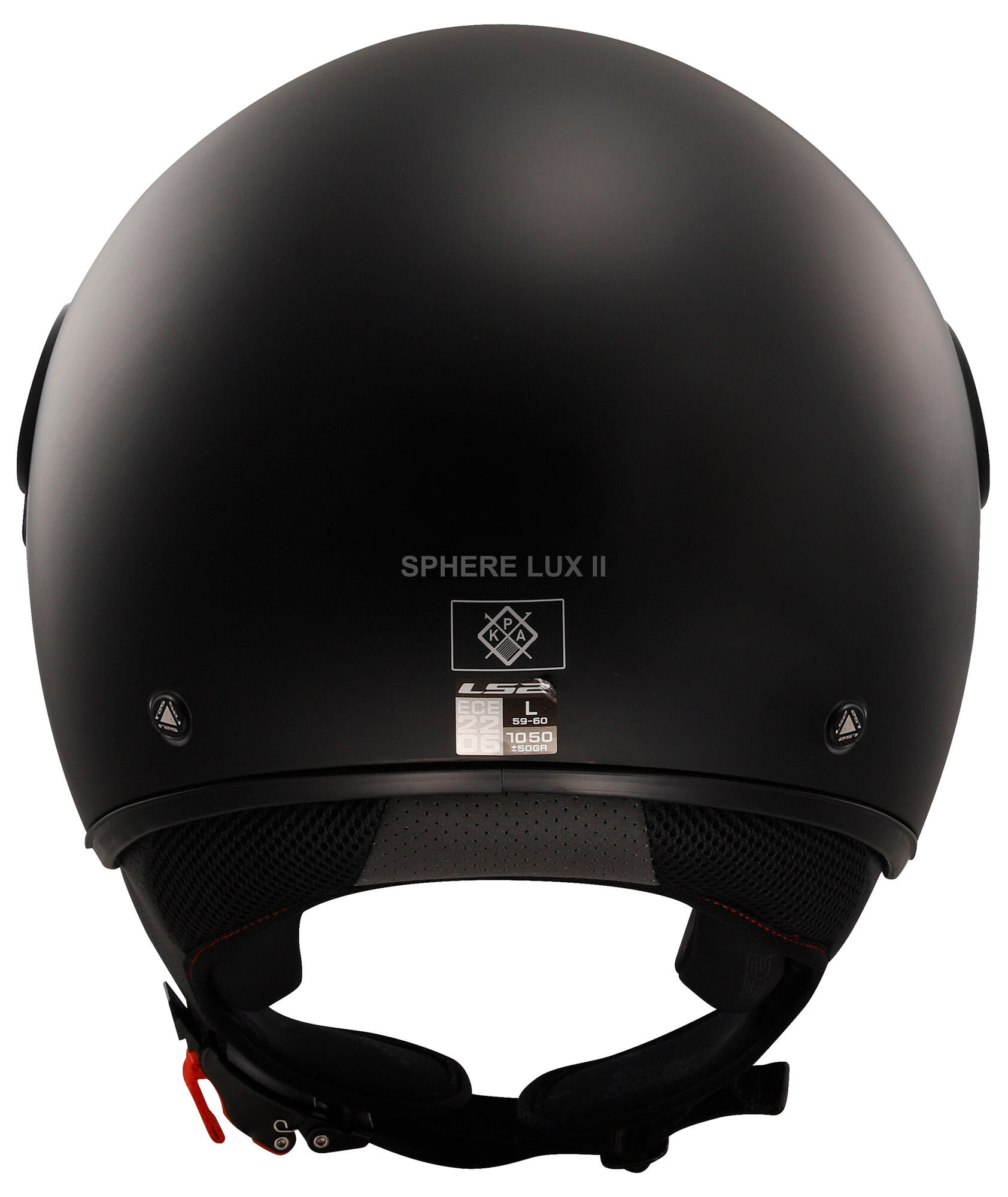 LS2 jethelm of558 sphere lux ii solid helmet of558 sph. lux ii solid xxl matt black