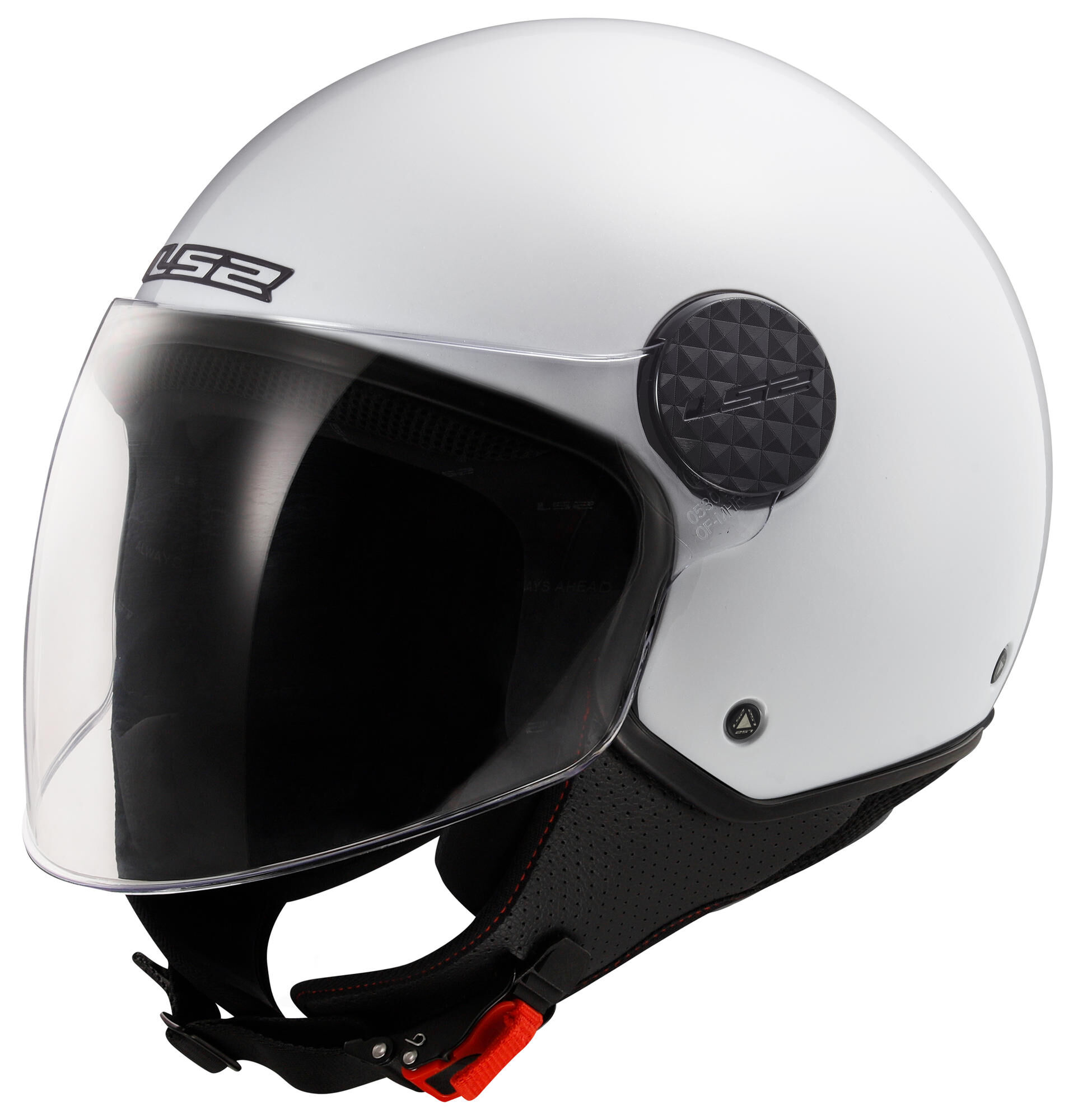 LS2 jethelm of558 sphere lux ii solid helmet of558 sph. lux ii solid s white