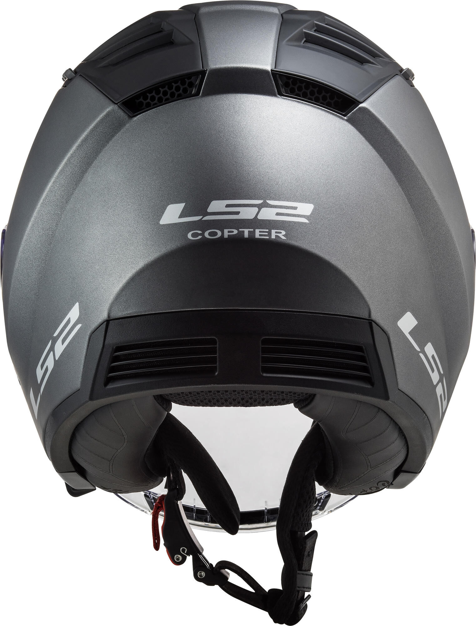LS2 of600 copter ii solid jethelm helmet of600 copt. ii solid m titanium
