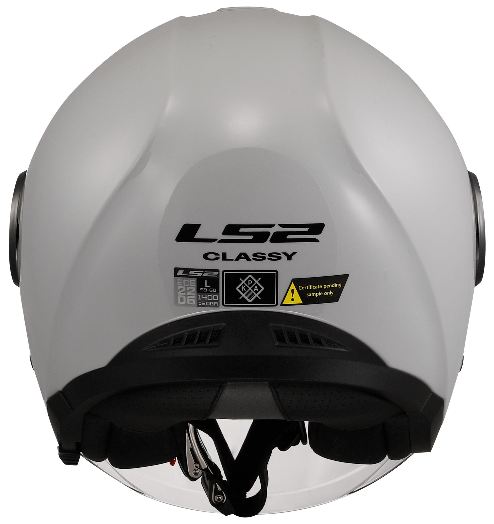 LS2 of620 classy solid jethelm helmet of620 classy solid xl grey