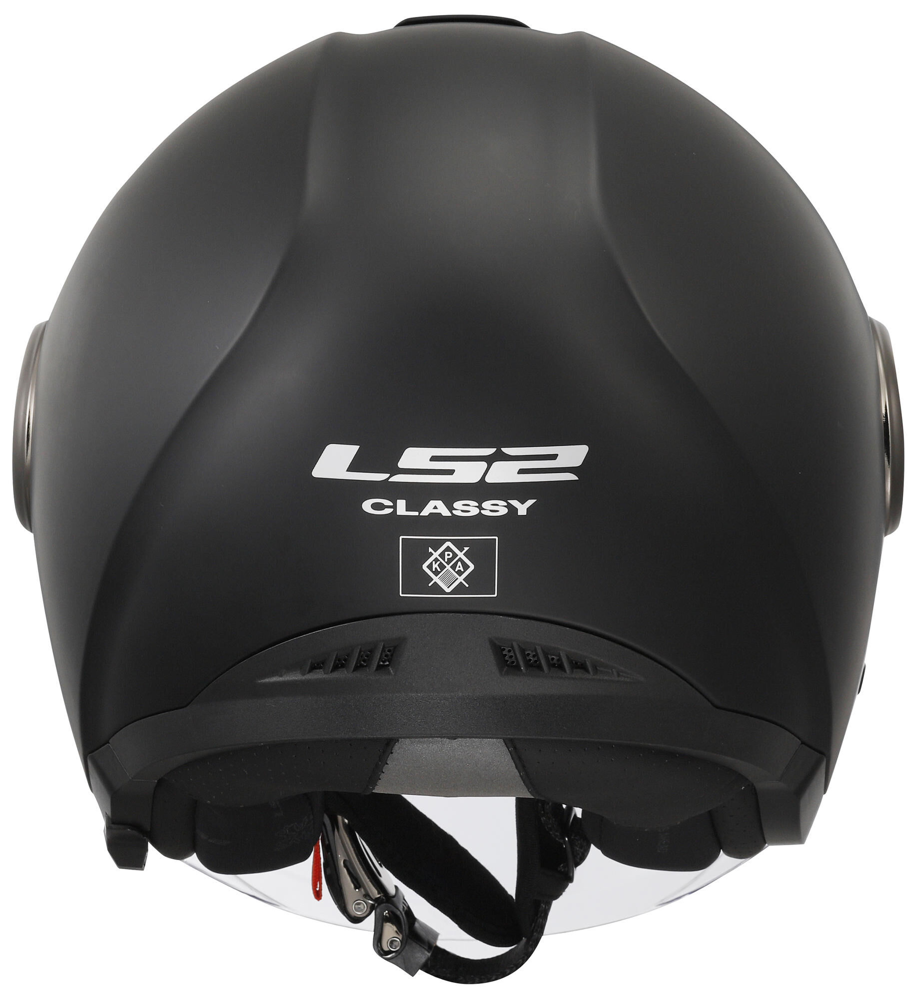 LS2 of620 classy solid jethelm helmet of620 classy solid m matt black