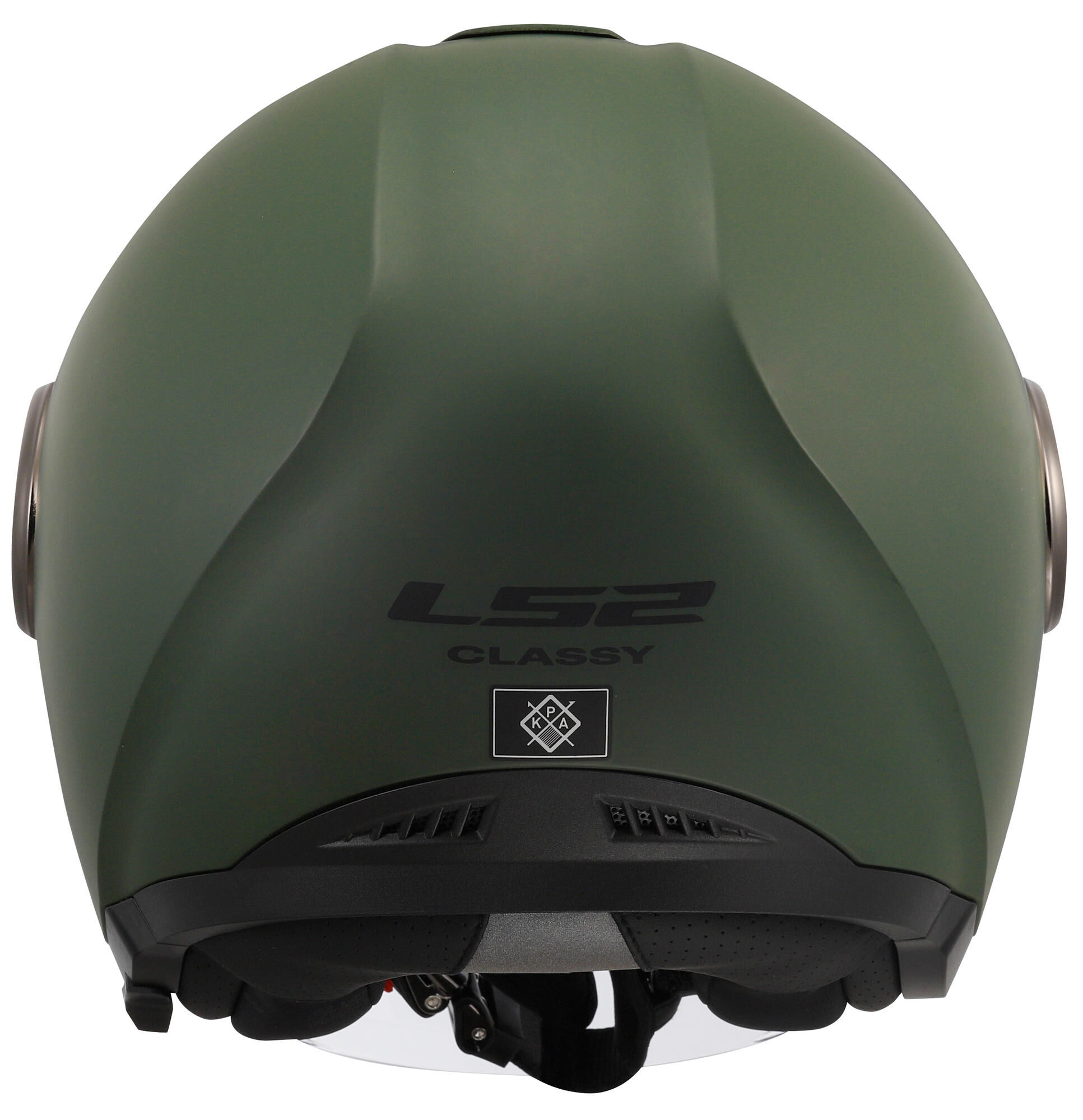 LS2 of620 classy solid jethelm helmet of620 classy solid xxl matt green