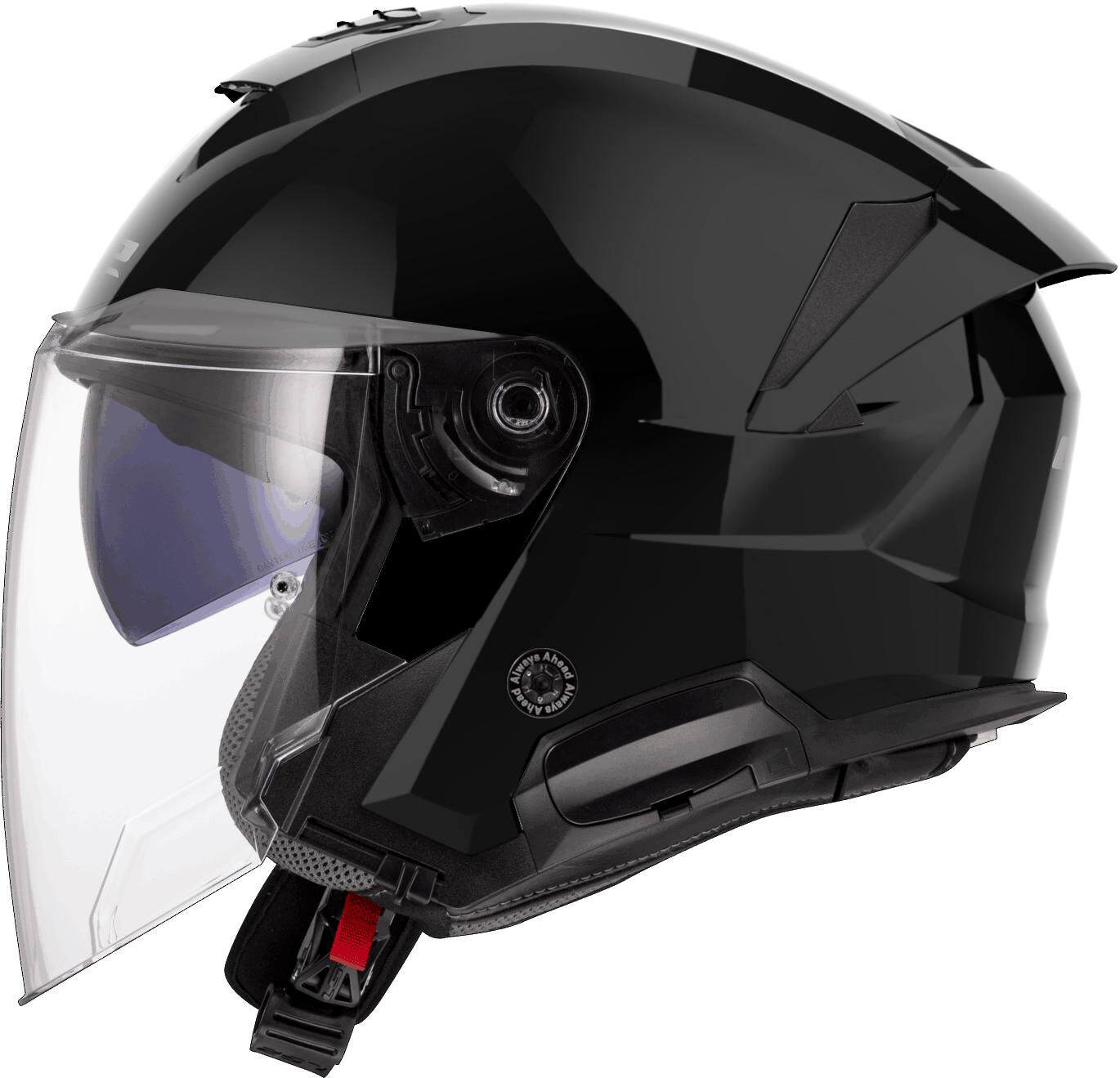 LS2 jethelm of618 verso ii solid helmets of618 verso i solid black gr. xl